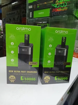 Oraimo Powerjet 501 85w, 50000mah Laptop Power Bank