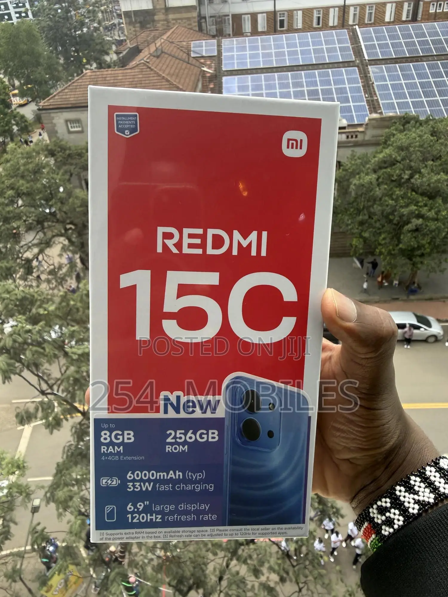 New Xiaomi Redmi 15C 4G 256 GB Black