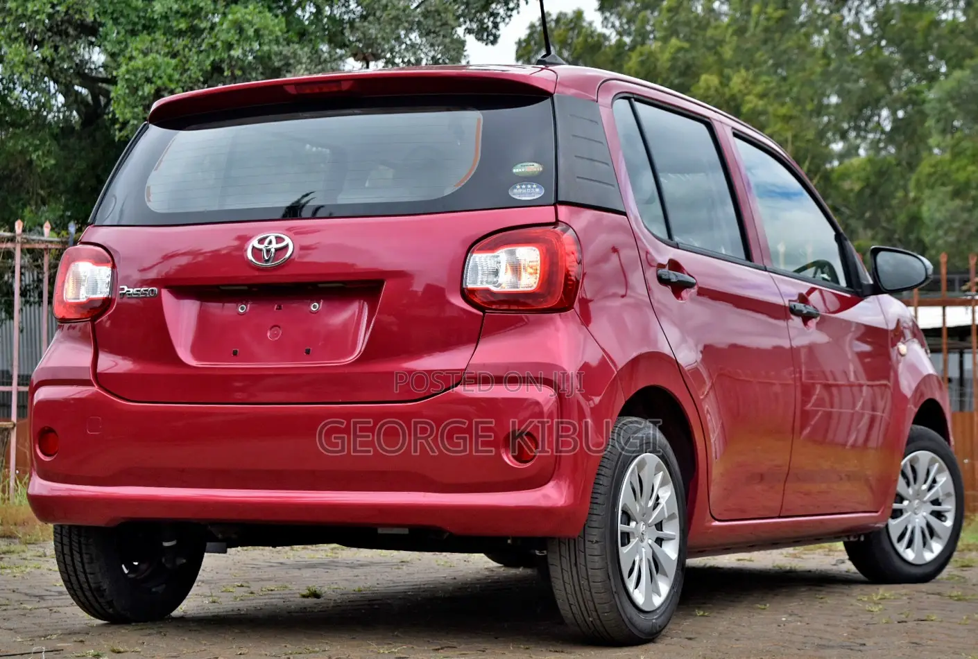 Toyota Passo 2018 Red