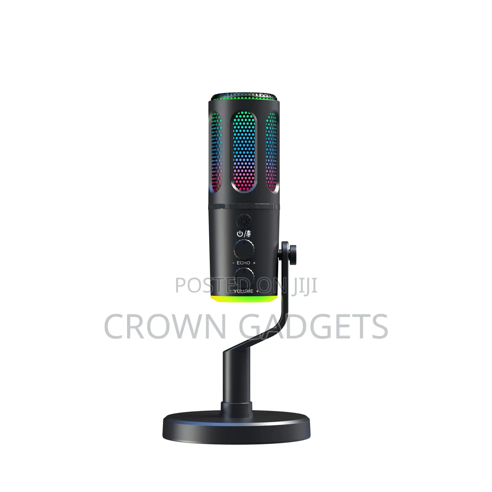 RGB Usb Condenser Microphone Streaming Podcast Pc Mic