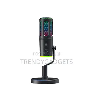 RGB Usb Condenser Microphone Streaming Podcast Pc Mic