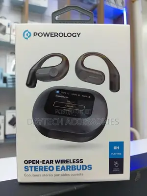 Powerology Open-Ear Wireless Stereo Earbuds With Smart Touch Controls