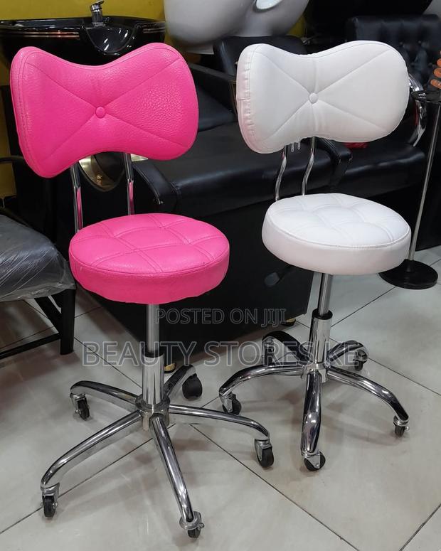 Butterfly Stools for Manicure and Pedicure With Backrest