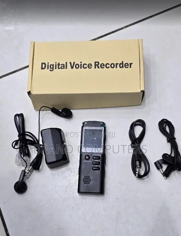 T60 Voice Recorder Mp3 Player With Speaker 16gb Built-in Battery Black