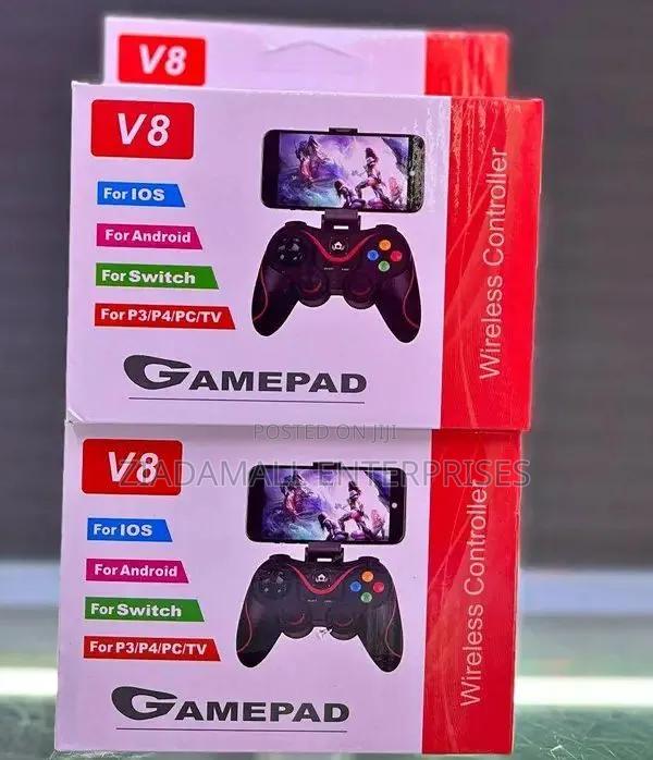 Wireless Controller, V8 Game Controller