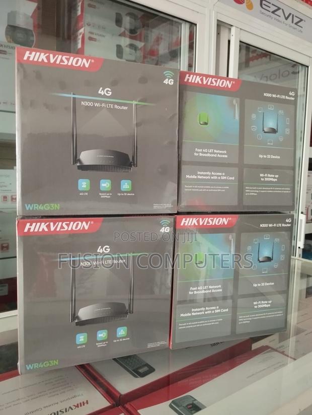 Hikvision 300mbps 4g Lte Wi-Fi Router – Ds-3wr4g3n