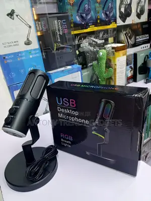 RGB Condenser Usb Mic for Streaming Podcast Gaming Pc