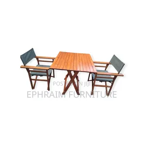 Foldable Camp Chairs With a Centre Foldable Table for Sale