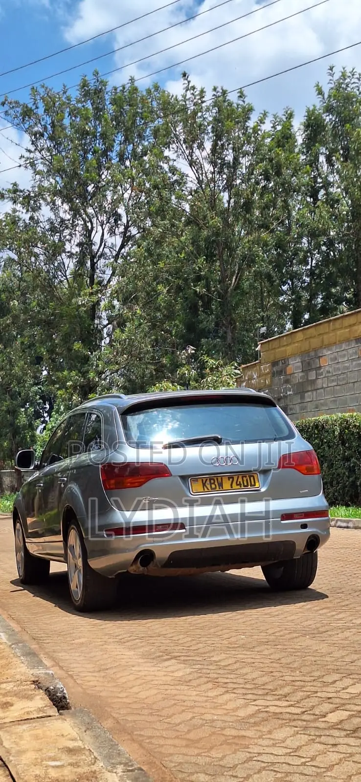 Audi Q7 2007 Gray