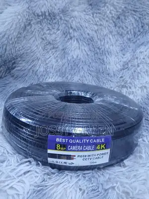 100m Coaxial Cable With Power and Rg 59 100m CCTV Cable