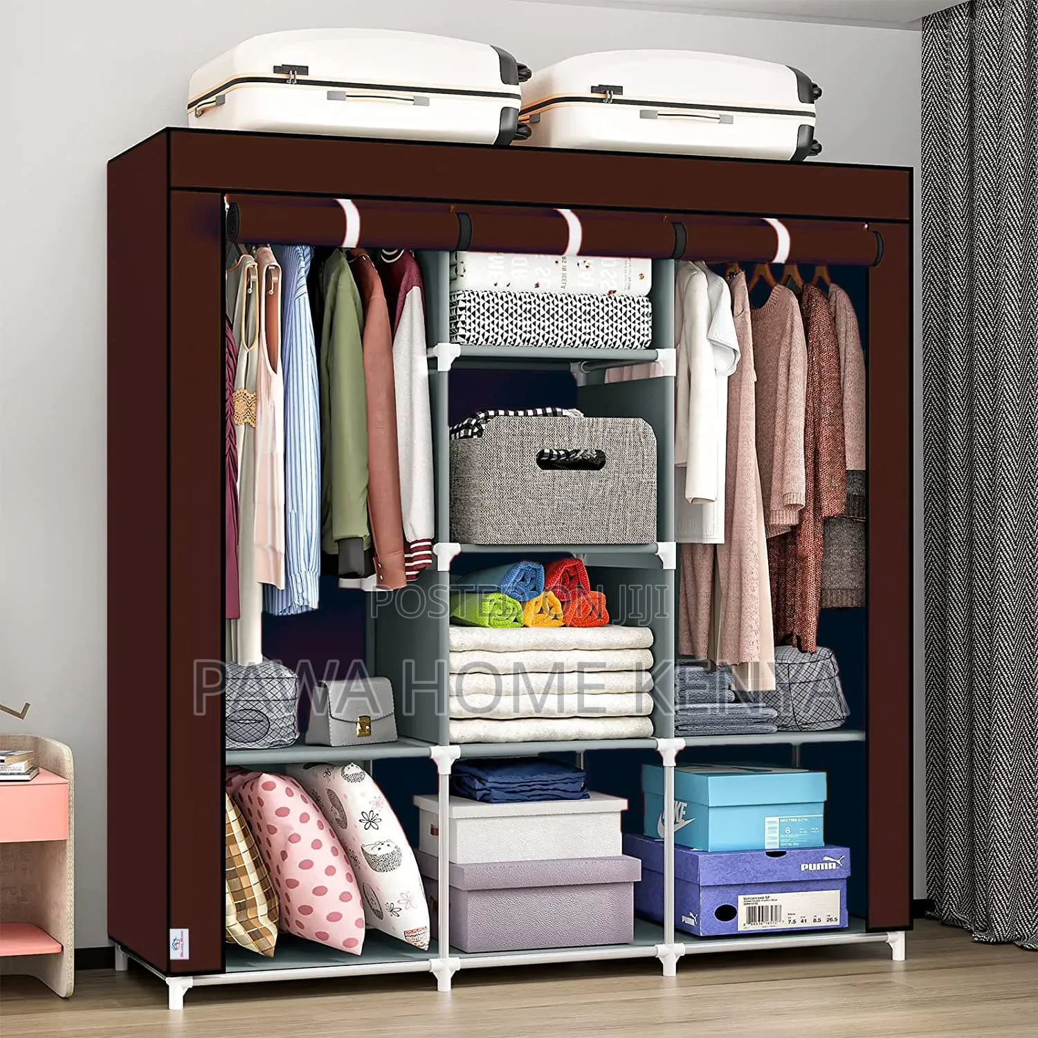 Mettalic Wardrobe