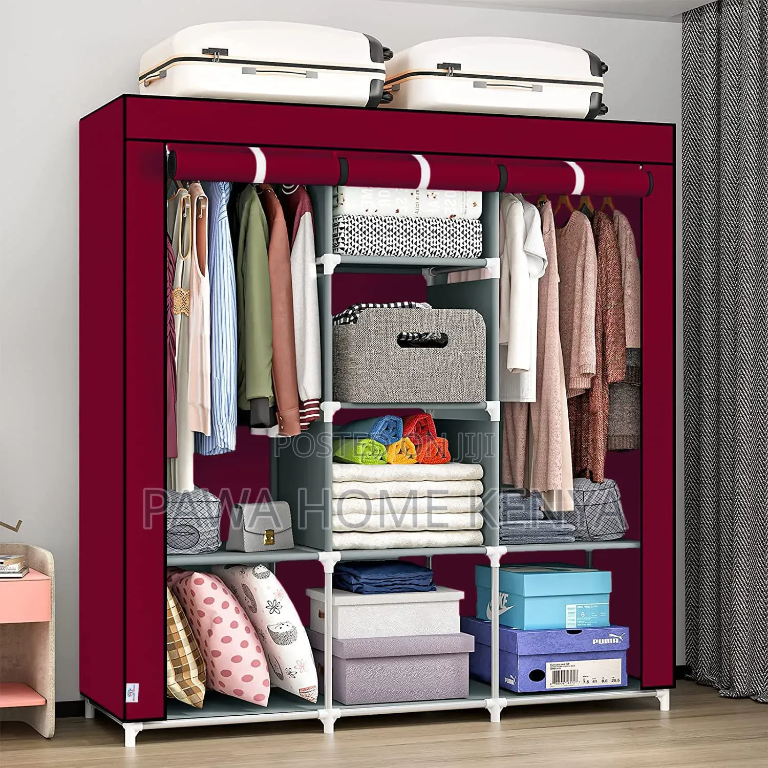 Mettalic Wardrobe
