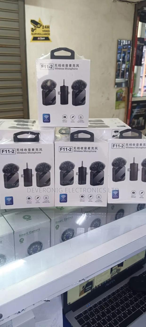 F11-2 Wireless Microphone Available 3 in 1