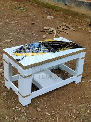 Black and White Marble Coffee Table