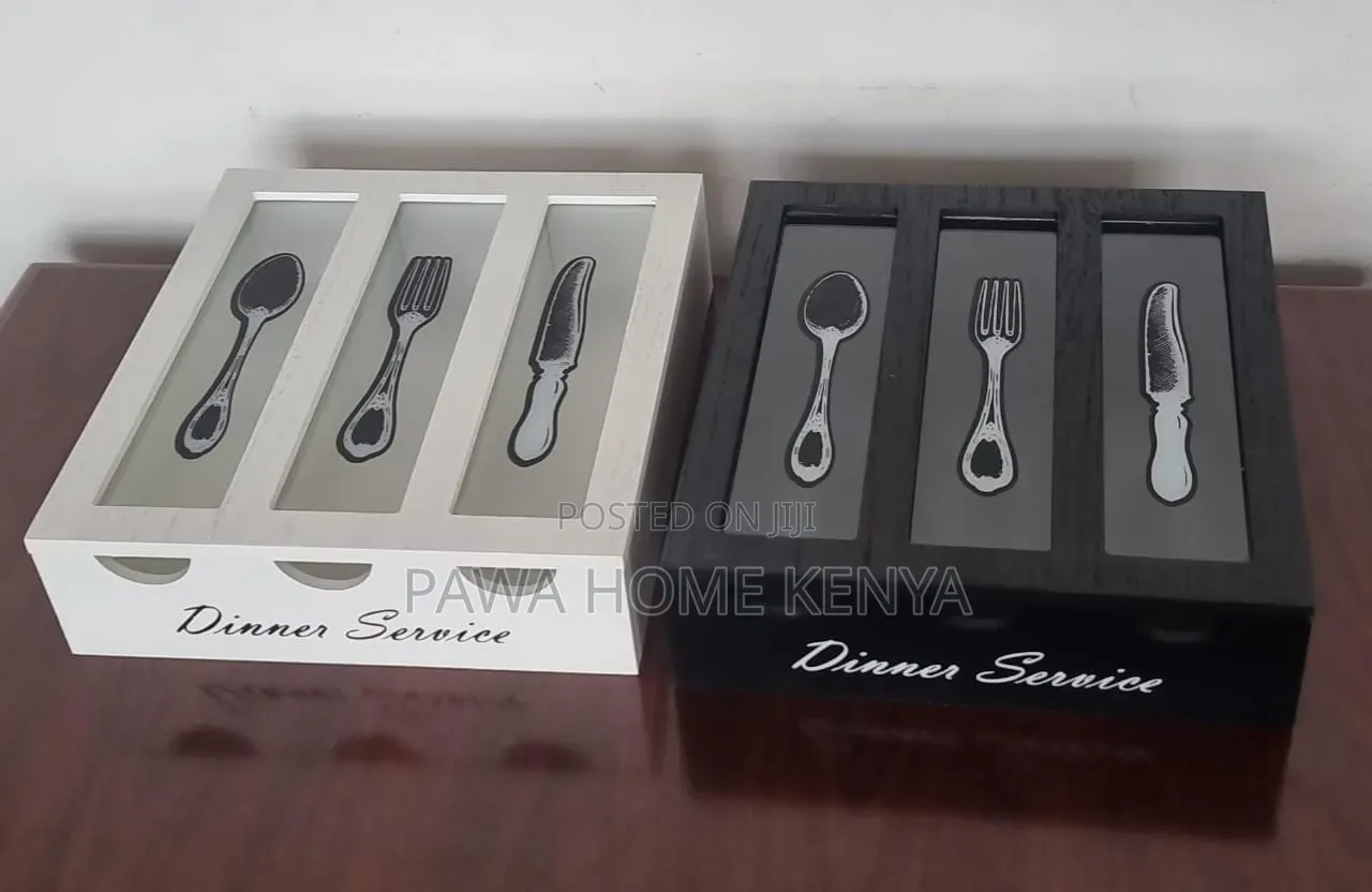 3 Compartment Cutlery Box Organizer