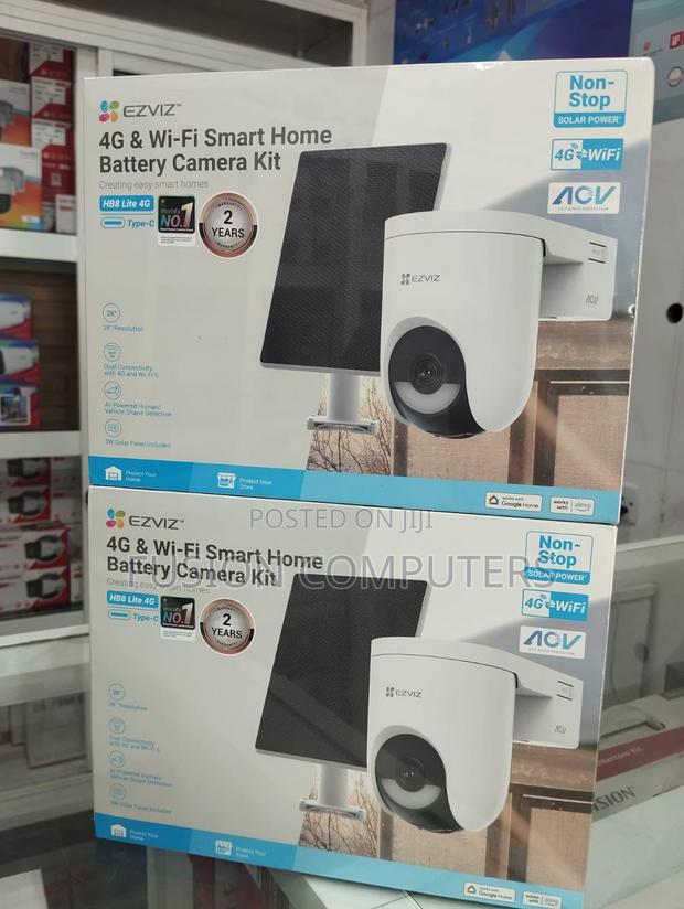 Ezviz 4g Wi-Fi Solar Camera Kit (Cs-Hb8c/Sp)