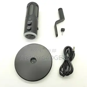 Usb Desktop Gaming Mic RGB Light Denoise for Pc Ps5