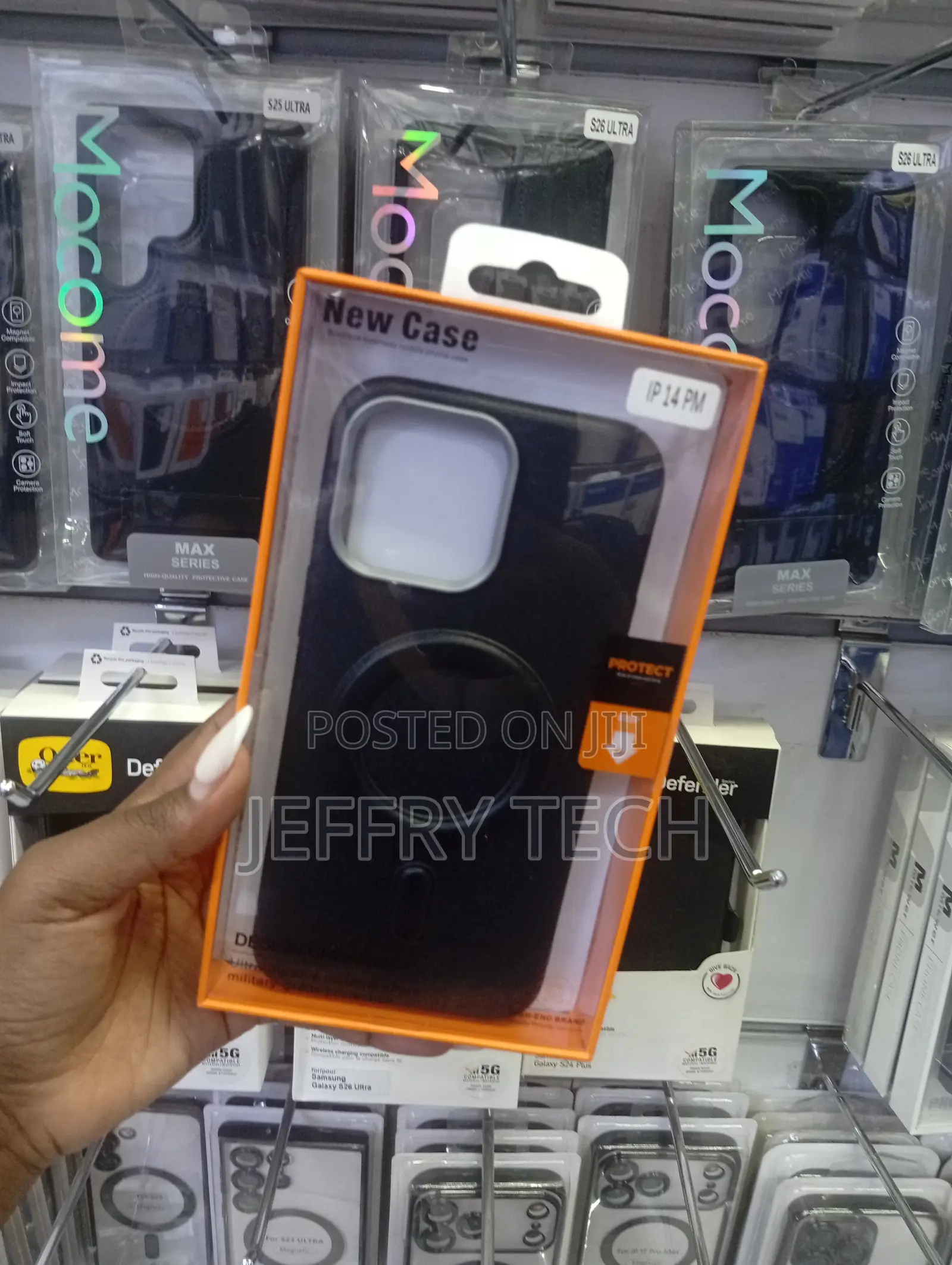 iPhone 14 Pro Max Sleek, Matte Black Finish Case