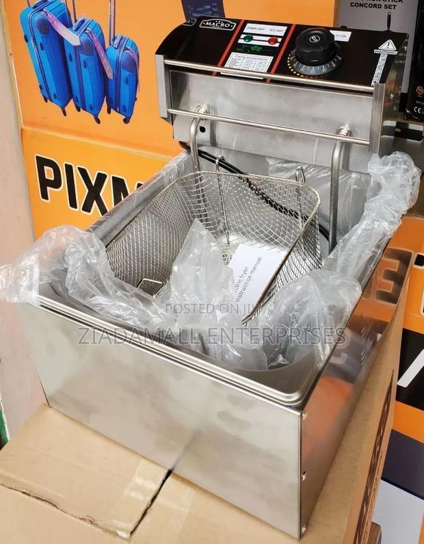 Macro Single 6 Litres Deep Fryer 6l Capacity for High-Volume Frying