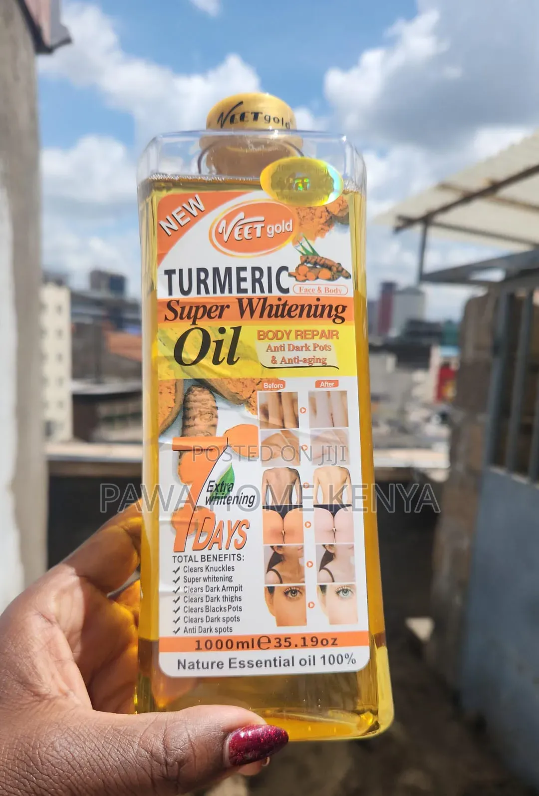 1000ml Turmeric Oil