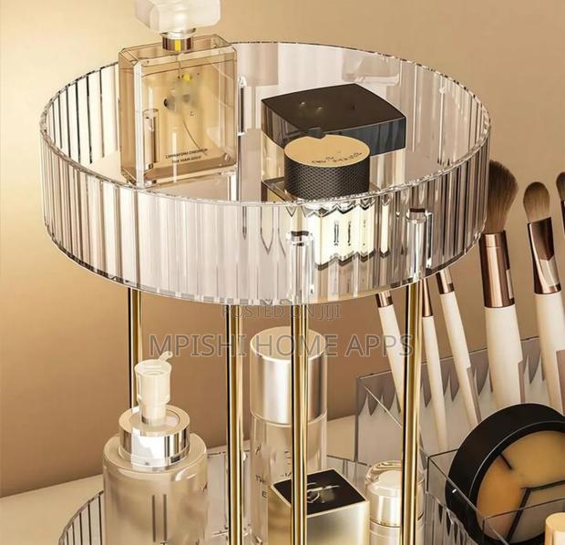 360° Rotating 2-in-1 Makeup Organizer - thumbnail 6