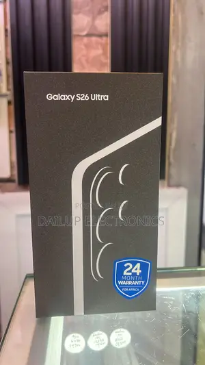 New Samsung Galaxy S26 Ultra 5G 256 GB Black
