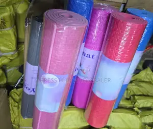 High-Density 6mm Yoga Mat for Home Gym Workouts