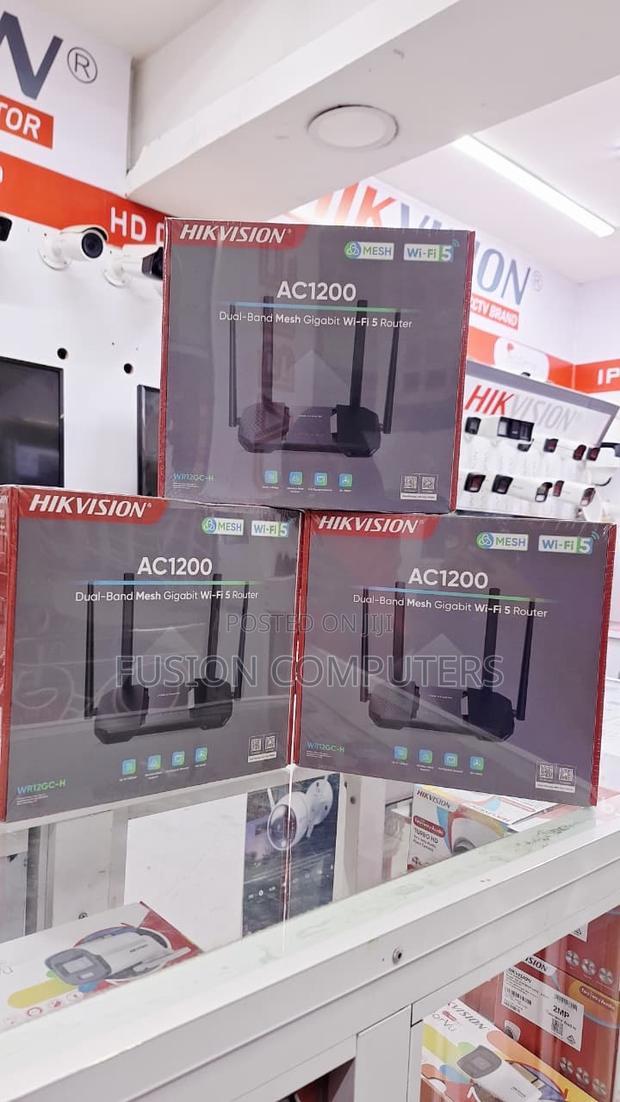 Hikvision Ac1200 Gigabit Port Wireless Router - main view