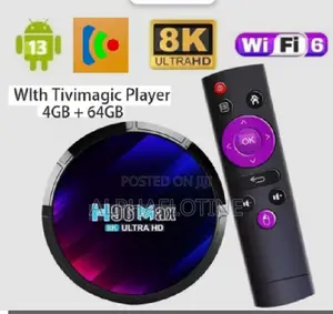Quality H96 Max 64-Bit Android Tv Box 4gb/64gb