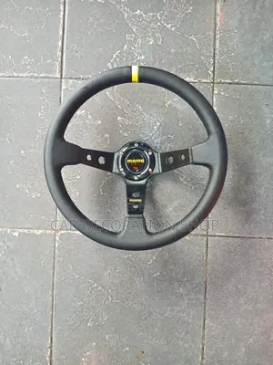 Momo Style Racing Deep Dish Cone Structure Rally Steering