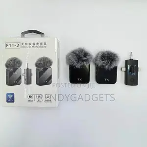 F11-2 Wireless Microphone Noise Cancel 10h Battery