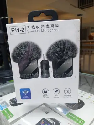 F11-2 Dual Wireless Mic 3-in-1 Receiver 45m Vlog Kit