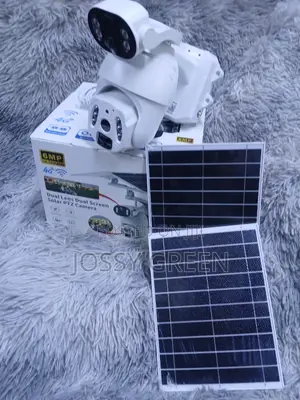 Ubox 6mp2 Camera Lens 4g 2 Solarpowered PTZ Camera With 2way Audio