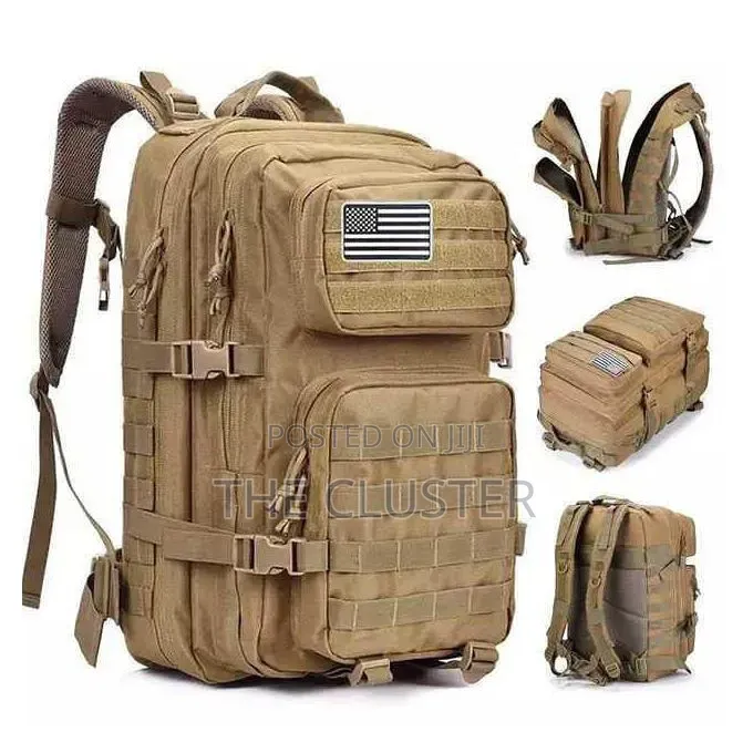 50l Tactical Backpack – Large Capacity Military Style