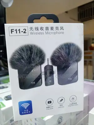 F11-2 2.4ghz Wireless Mic Noise Reduction Vlogging Set
