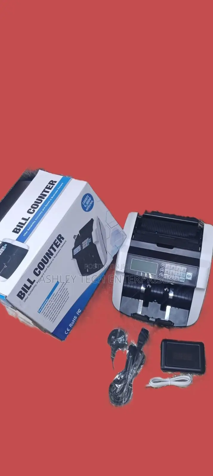 High-Speed Bill Counter Machine – Multi-Currency Fake Note Detection