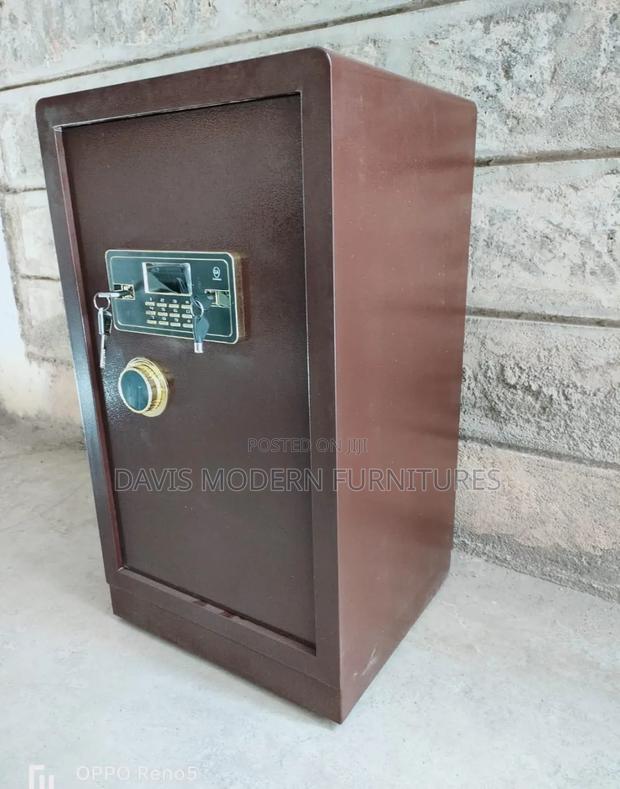 Brown Electronic Cabinet - main view