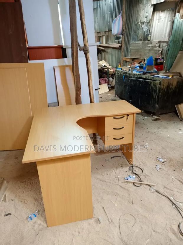 L-Shaped Corner Office Desk - main view