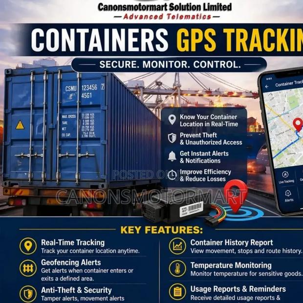 Container Tracking - main view