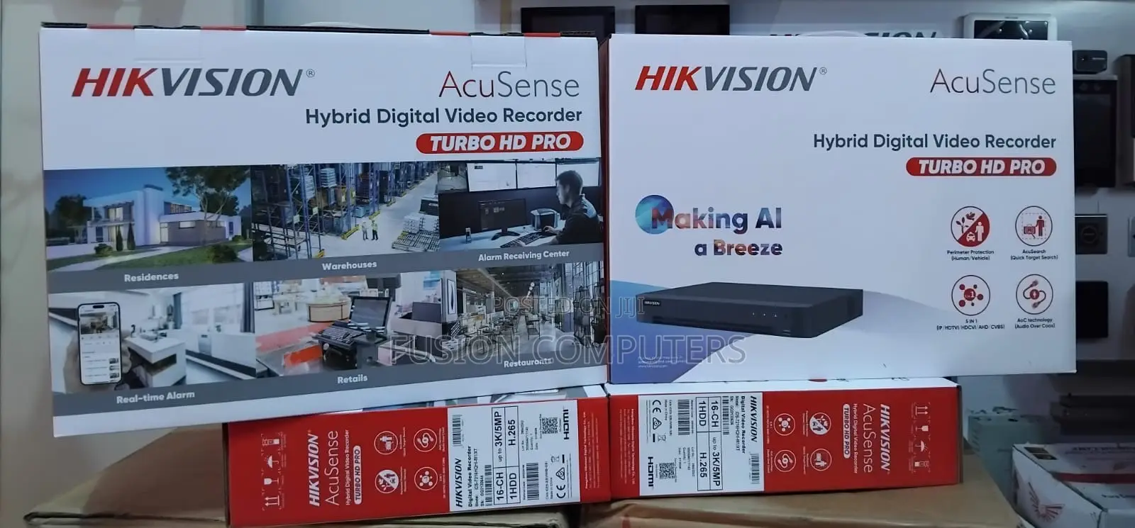 Hikvision Ids-7216hqhi-M1/Xt 16 Channel 1080p 1u H.265 Acusense DVR