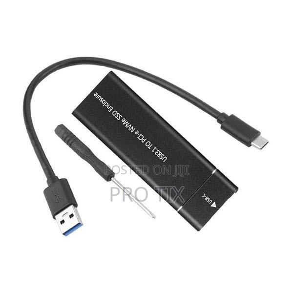 M.2 SSD External Case Nvme Sata 2-in-1 Usb Enclosure - thumbnail 2