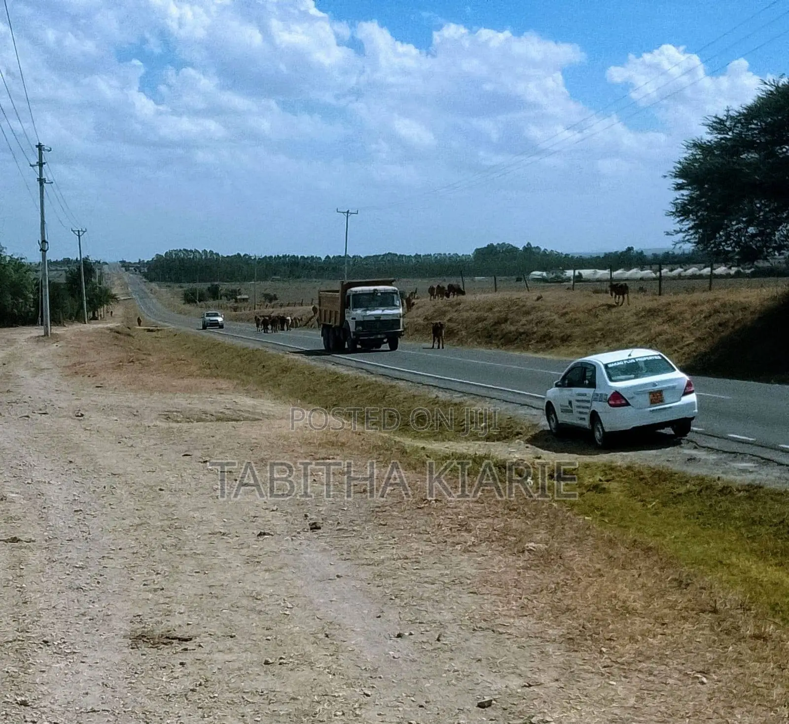 Very Pr1 Acre Touching Isinya-Kiserian Road With Ready Title Deed