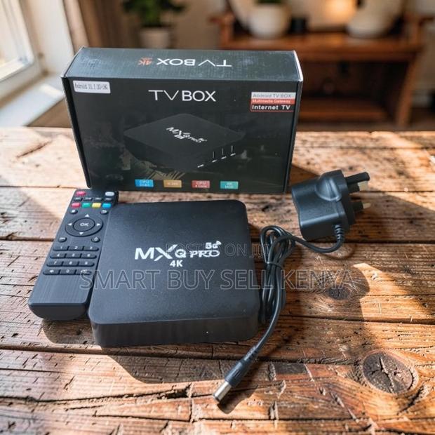 MXQ Pro 8gb Ram + 128gb Rom Smart Control Hd Smart Android Tv Box - thumbnail 2
