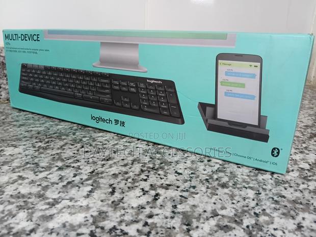 Logitech K375s Multi-Device Wireless Keyboard With Mouse Stand - thumbnail 2