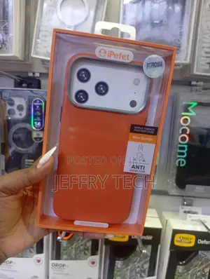iPhone 17 Pro Max Orange "Simple Fashion High-End Case