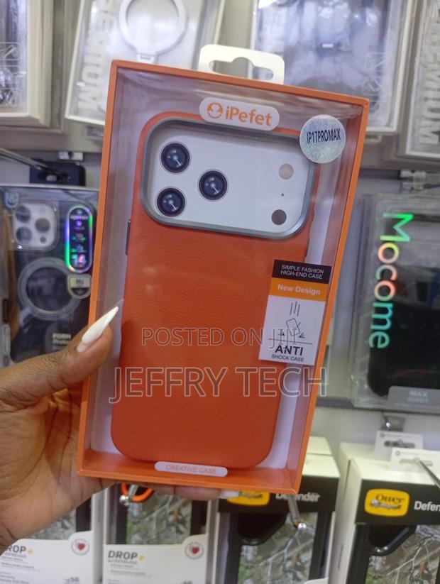 iPhone 17 Pro Max Orange "Simple Fashion High-End Case - thumbnail 2