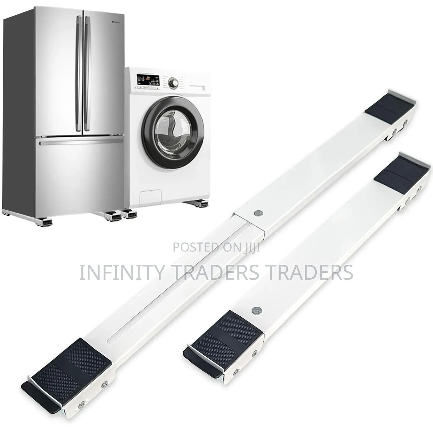 *Washing Machine Metal Thickened, Set of 2 Stand Base