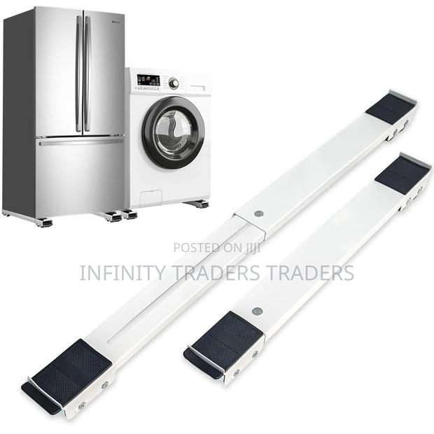 *Washing Machine Metal Thickened, Set of 2 Stand Base
