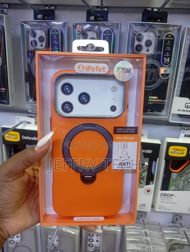 iPhone 17 Pro Max Orange Ipefet Phone Case