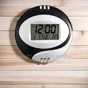 Modern Design LCD Display Digital Table and Wall Mount Clock